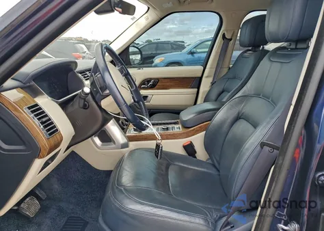 2019 Land Rover Range Rover Hse из США, поврежденный, VIN SALGS2SV1KA550018